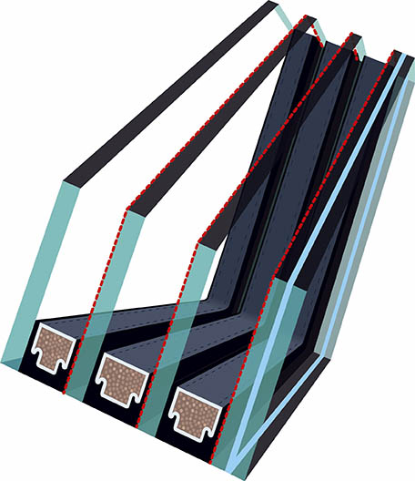 Rodzaje pakietów szybowych w oknach dachowych - FAKRO