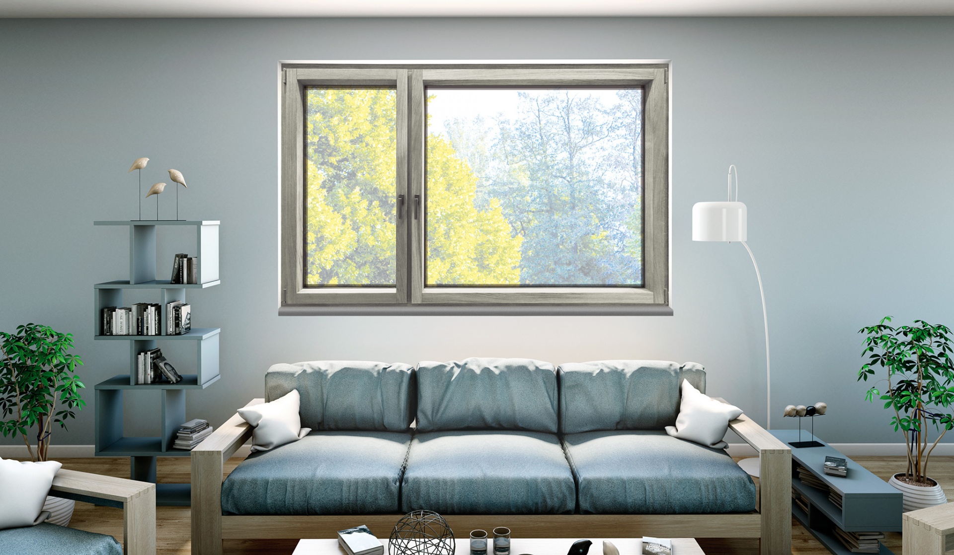 Okna drewniano-aluminiowe - FAKRO