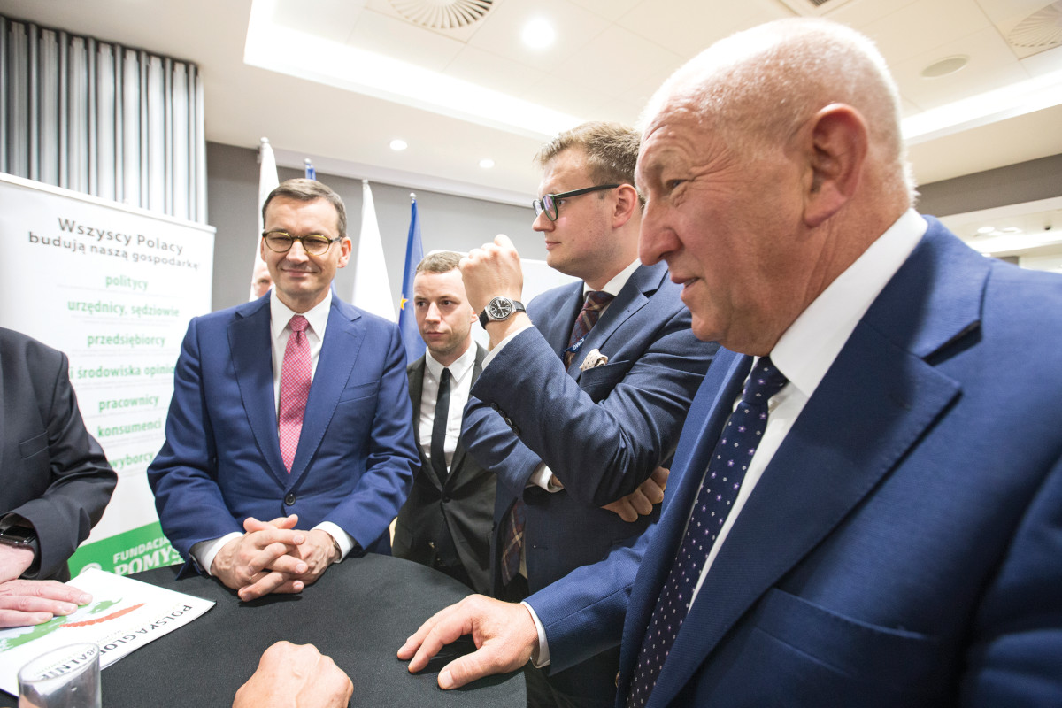 Premier Morawiecki spotkał się z polskimi przedsiębiorcami