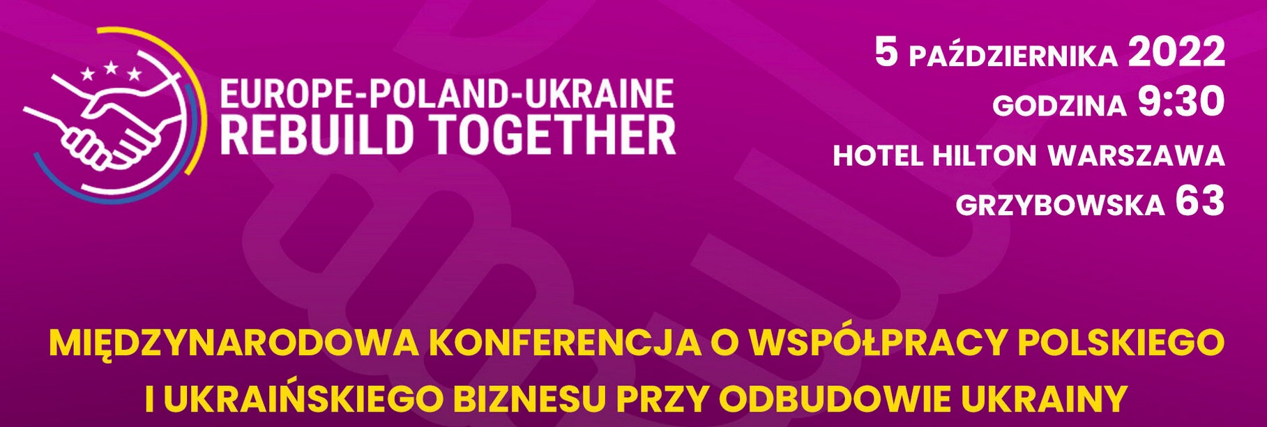 FAKRO gościem konferencji Poland – Europe – Ukraine. Rebuild Together