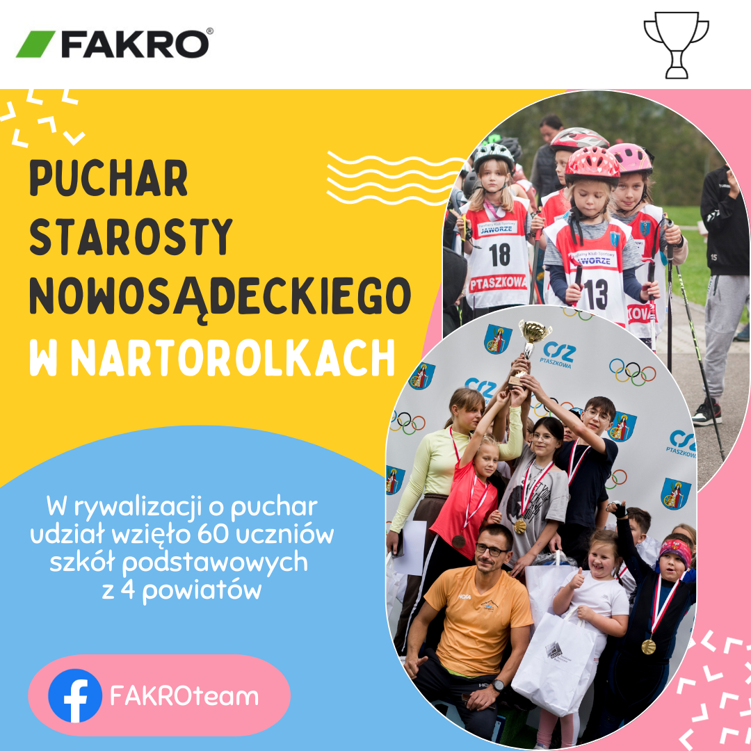 FAKRO wspiera młode talenty podczas zawodów o Puchar Starosty Nowosądeckiego